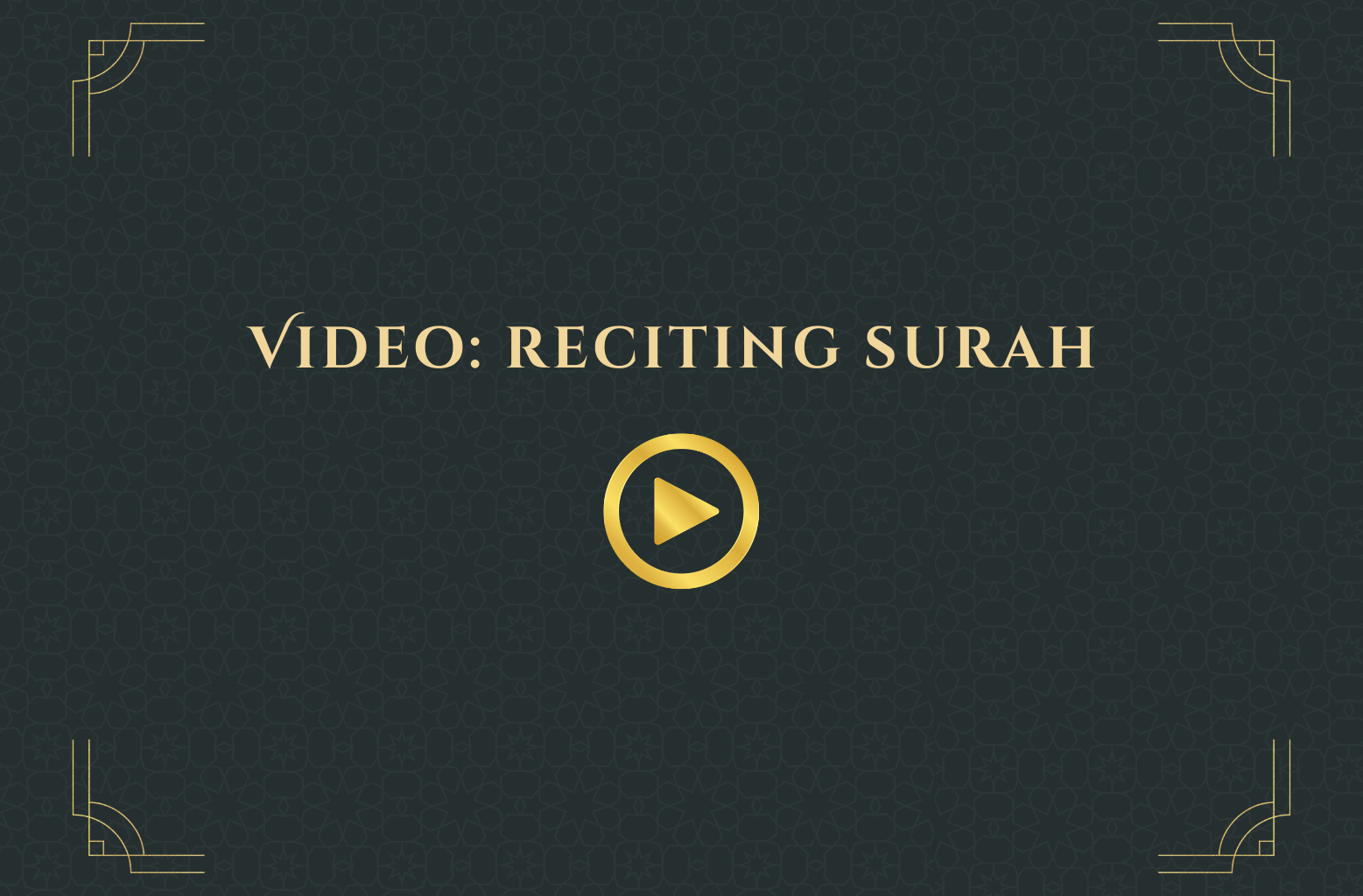 Students reciting Surah Ad-Dhuha